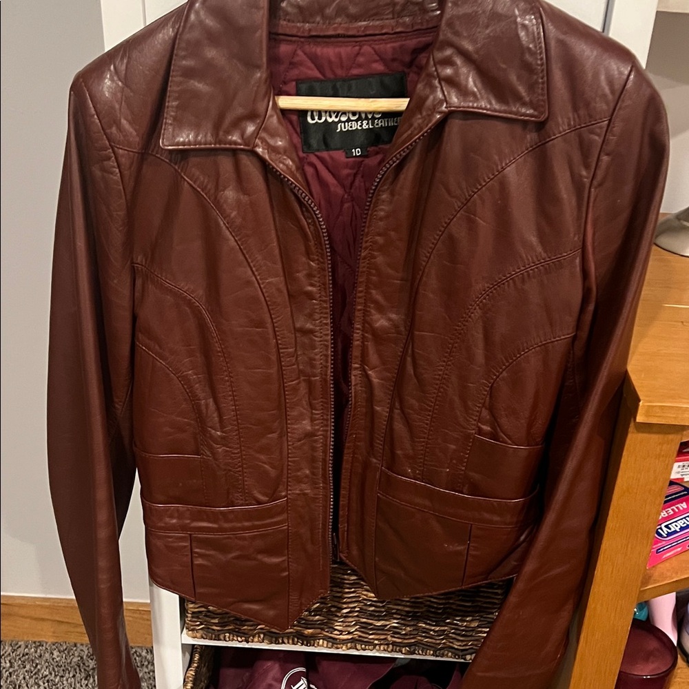Wilsons Leather Deep Brown Women's Jacket